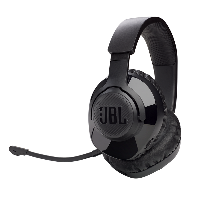 JBL Free WFH Wireless - Black - Wireless over-ear headset with detachable mic - Hero image number null